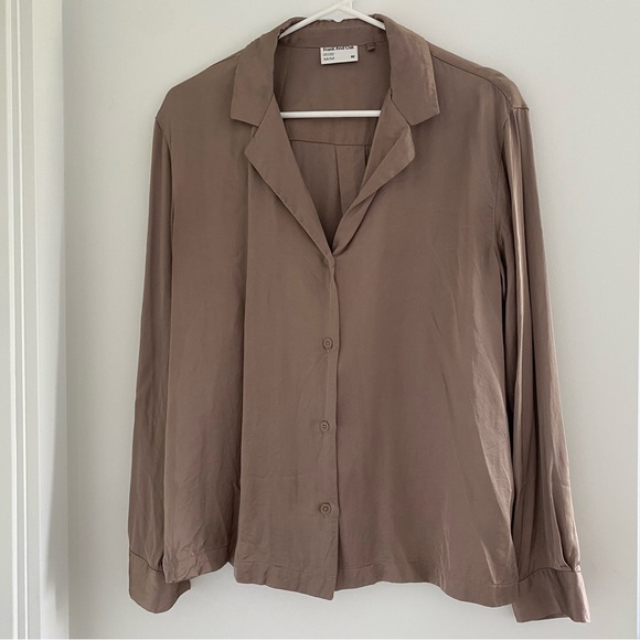 Frank & Oak Satin Blouse - Picture 2 of 5